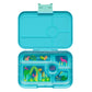 Φαγητοδοχείο με 5 Χωρίσματα Tapas Antibes Blue Jungle - Yumbox